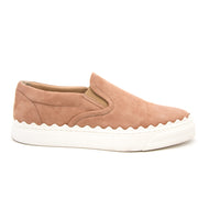 100% authentic Chloe desert rose slip on sneakers in suede for the best price available online at Labellov