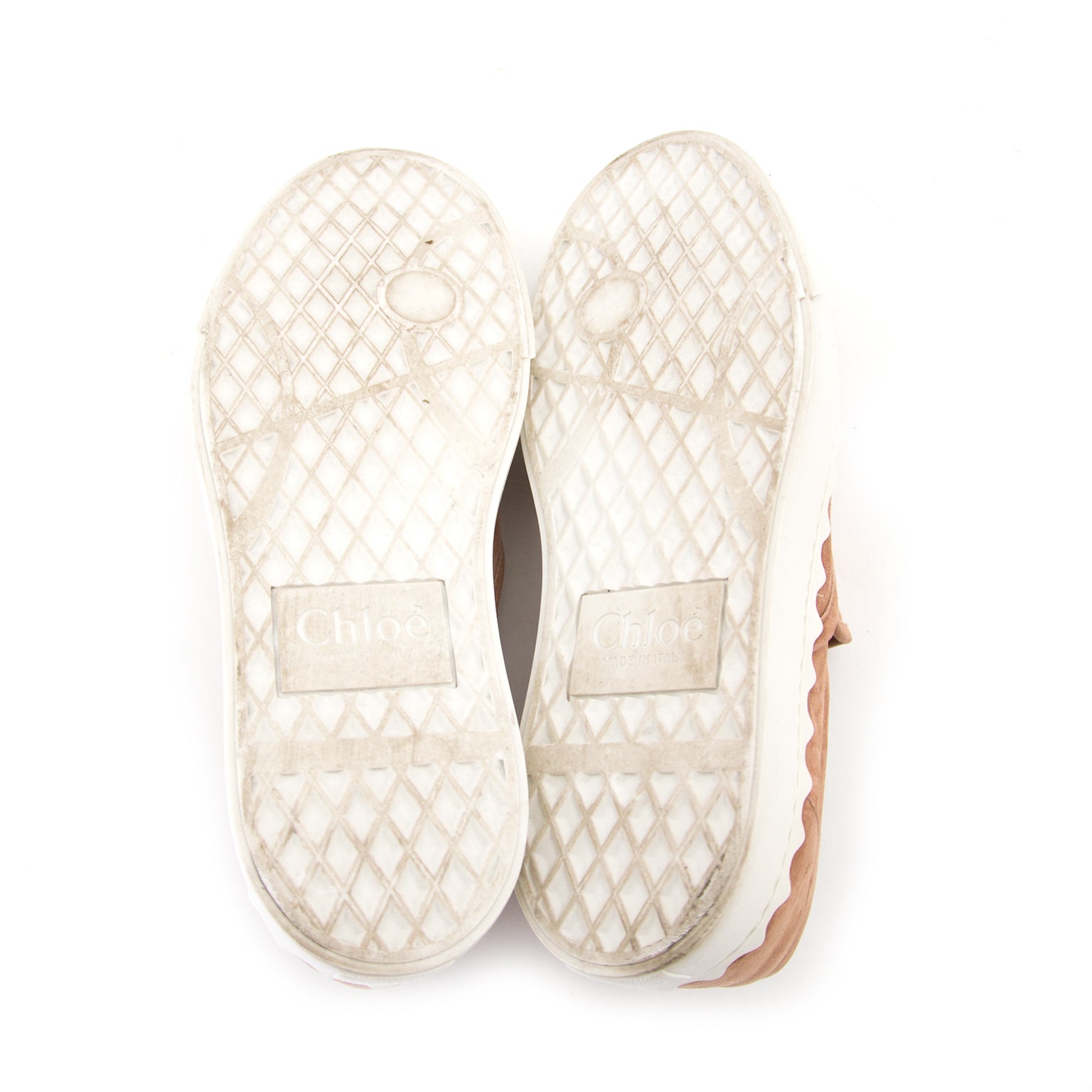Koop uw 100% authentieke Chloe Desert Rose sneakers for the best price available online.