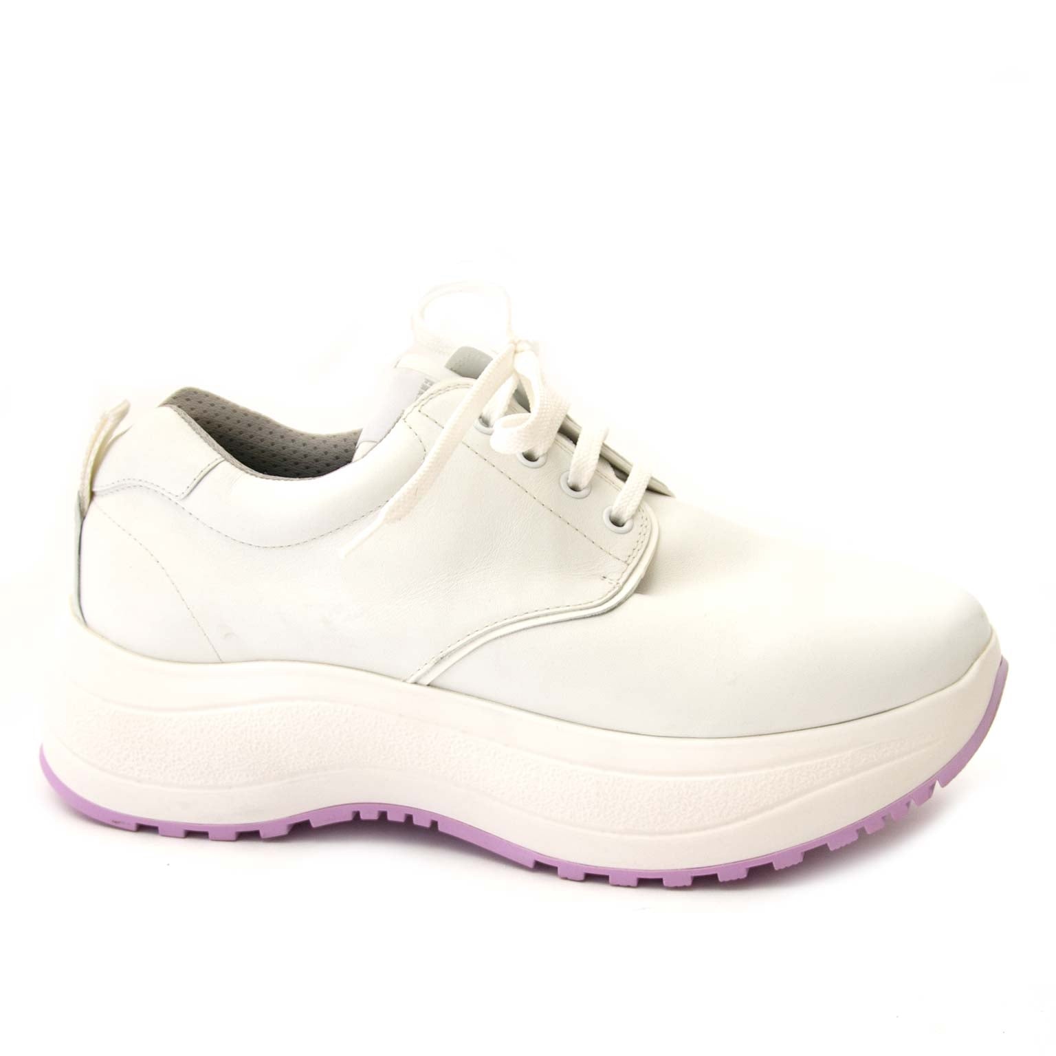 céline white delivery sneakers now for sale at labellov vintage fashion webshop belgium