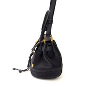 koop veilig online jou tweedehand Chloé Black Leather Owen Shoulderbag (