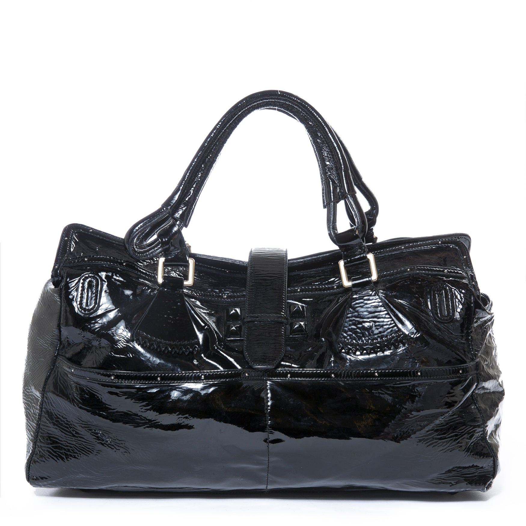 koop Chloé Black Patent Shopper bij labellov en betaal veilig online
