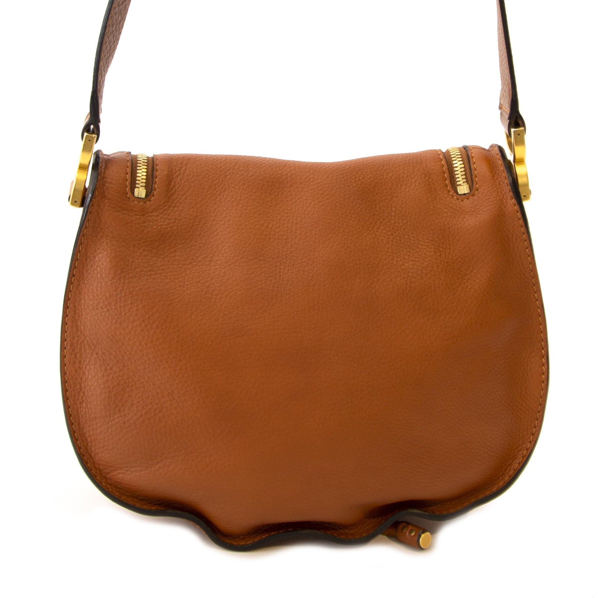 Chloé Marcie Cognac Crossbodytas