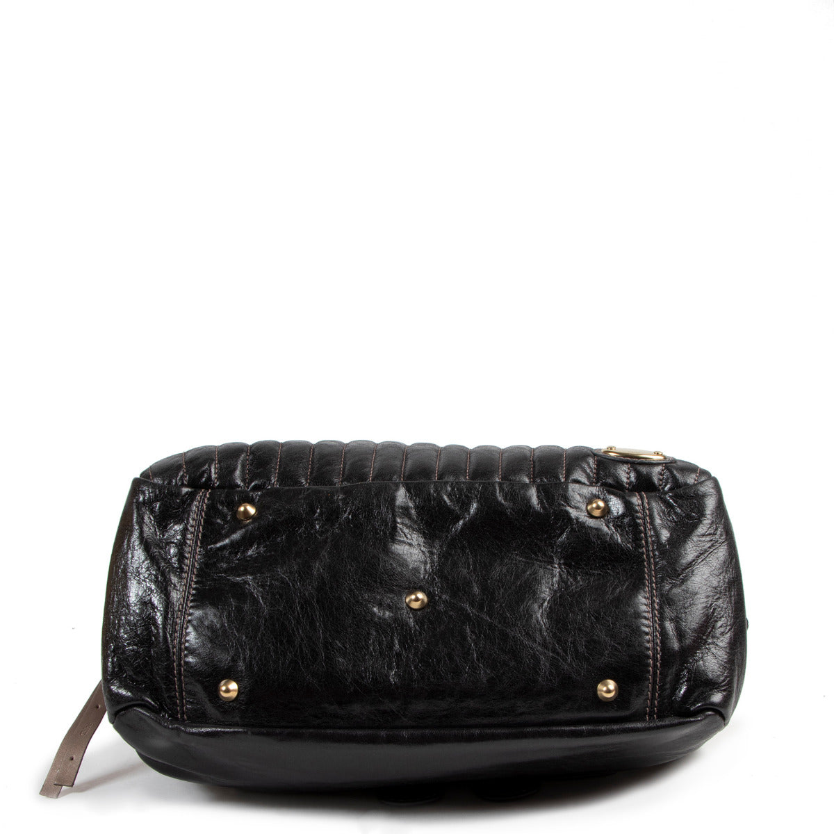 Chloé Black Leather Bay Bag – Labellov