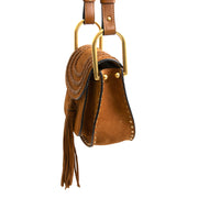 Authentic secondhand Chloé Hudson Bag Camel buy online webshop LabelLOV