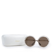 Chloé Carlina Round Sunglasses for sale online at Labellov secondhand luxury