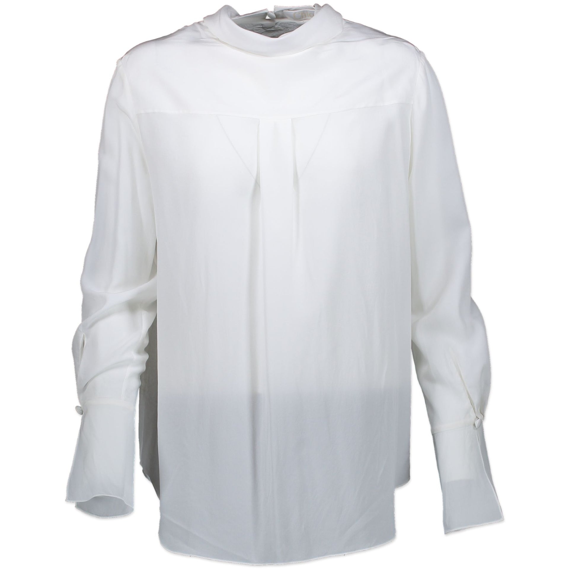 Chloé White Silk Top - 36 Buy authentic Secondhand silk top at the right prices at Labellov vintage webshop. Safe and secure designer online shopping. Koop authentieke tweedehands silk top voor de juiste prijs bij Labellov online webshop. Veilig online s