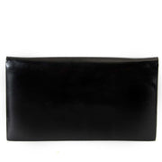 Christian Dior Black Patent Clutch now for sale at labellov vintage fashion webshop belgium