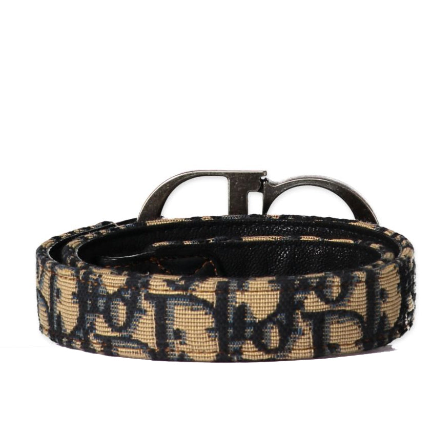 Christian Dior Diorissimo CD Blue Belt - SIZE 80
