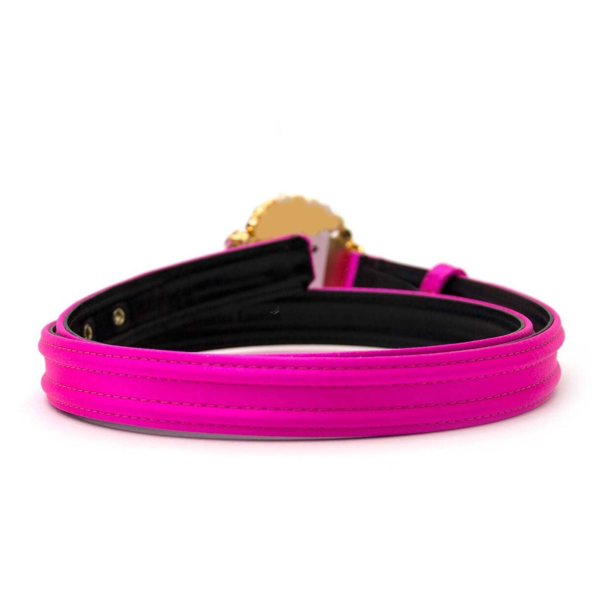 Koop authentieke tweedehands neon pink Christian Lacroix riem aan een eerlijke prijs bij LabelLOV. Veilig online shoppen.