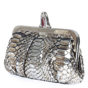 Christian Louboutin Metallic Python Loubiday Clutch