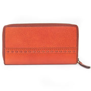Oranje portefeuille van het Italiaanse Gucci in perfecte conditie te koop op online webshop Labellov Antwerp