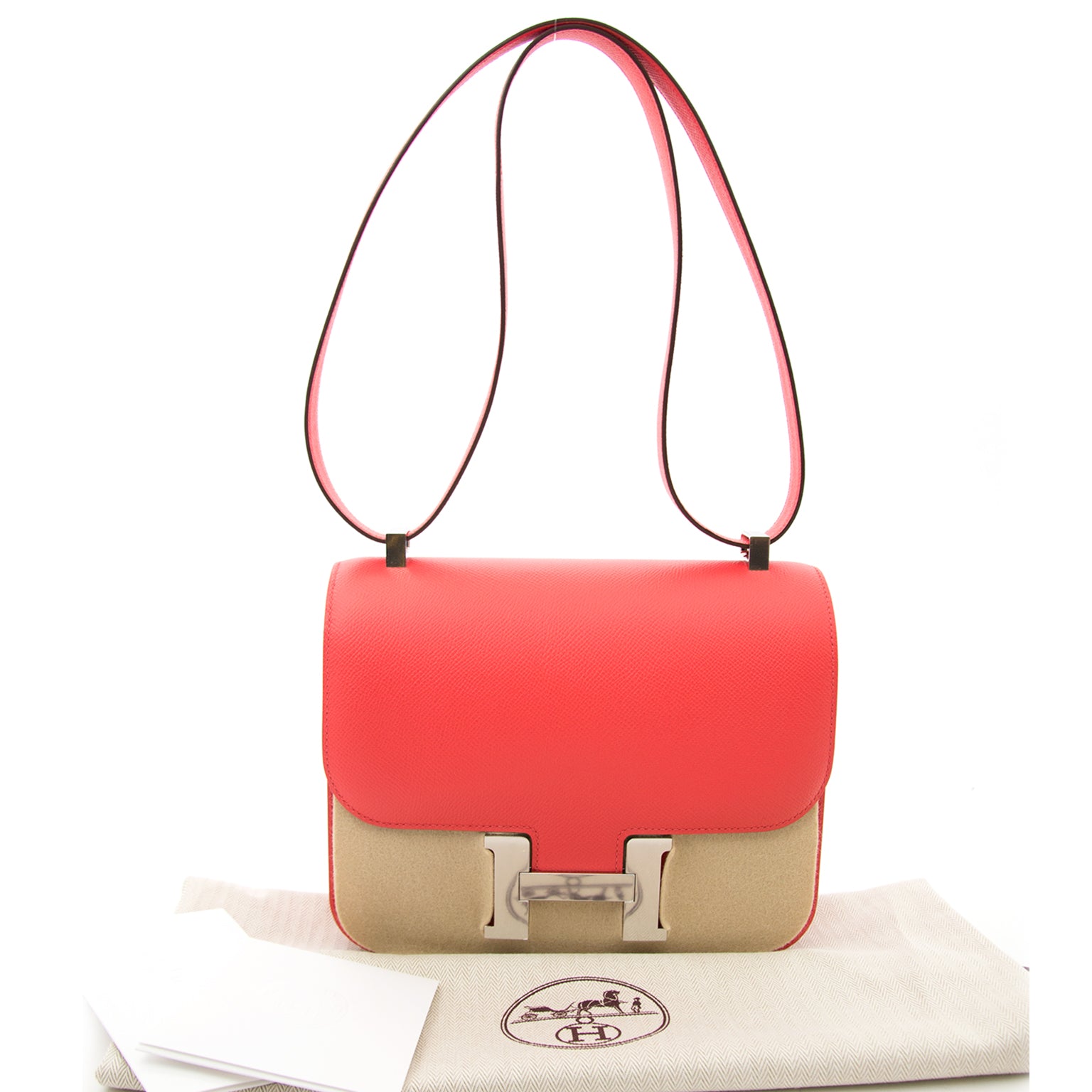 100% authentiek hermes constance 24 epsom rose jaipur nu te koop op labellov.com