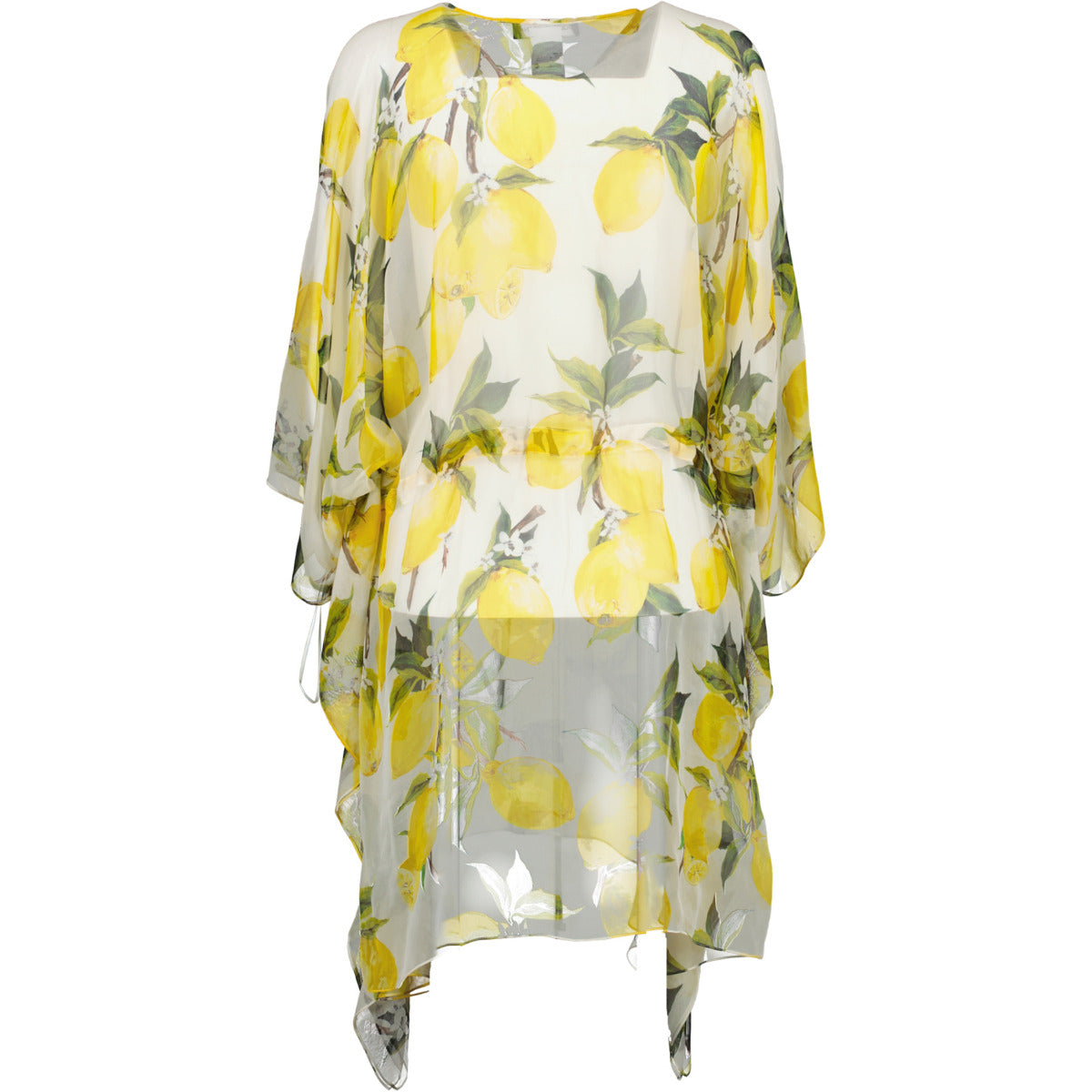 Dolce & Gabbana Lemon Silk Cover-Up - size IT42