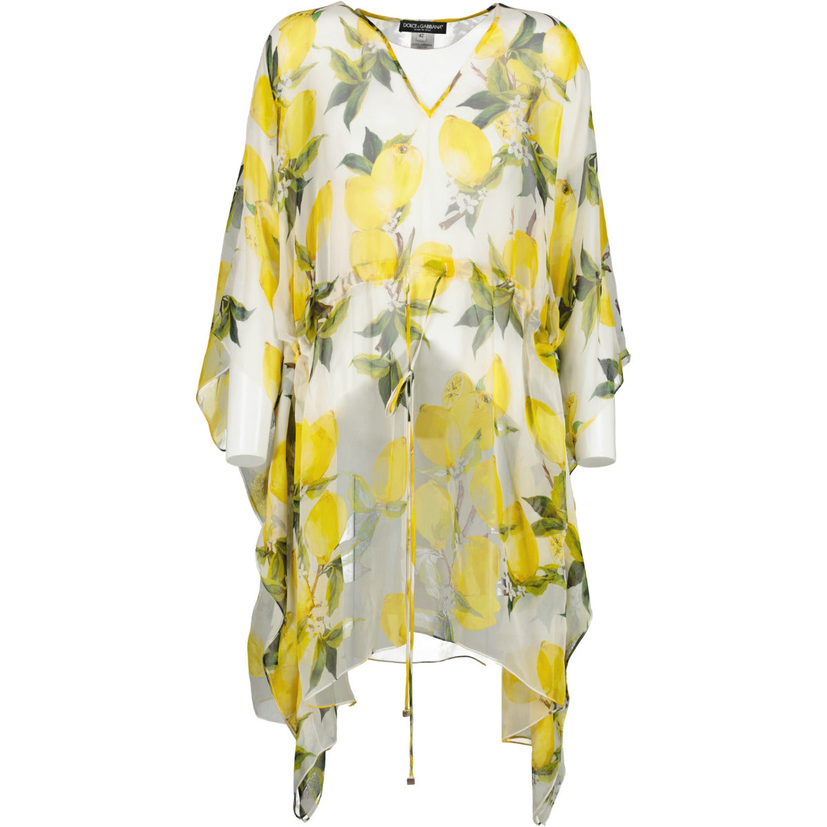 Dolce & Gabbana Lemon Silk Dress for the best price at Labellov