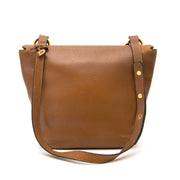 Buy safe and secure online at labellov.com Delvaux Brown Shoulder Bag