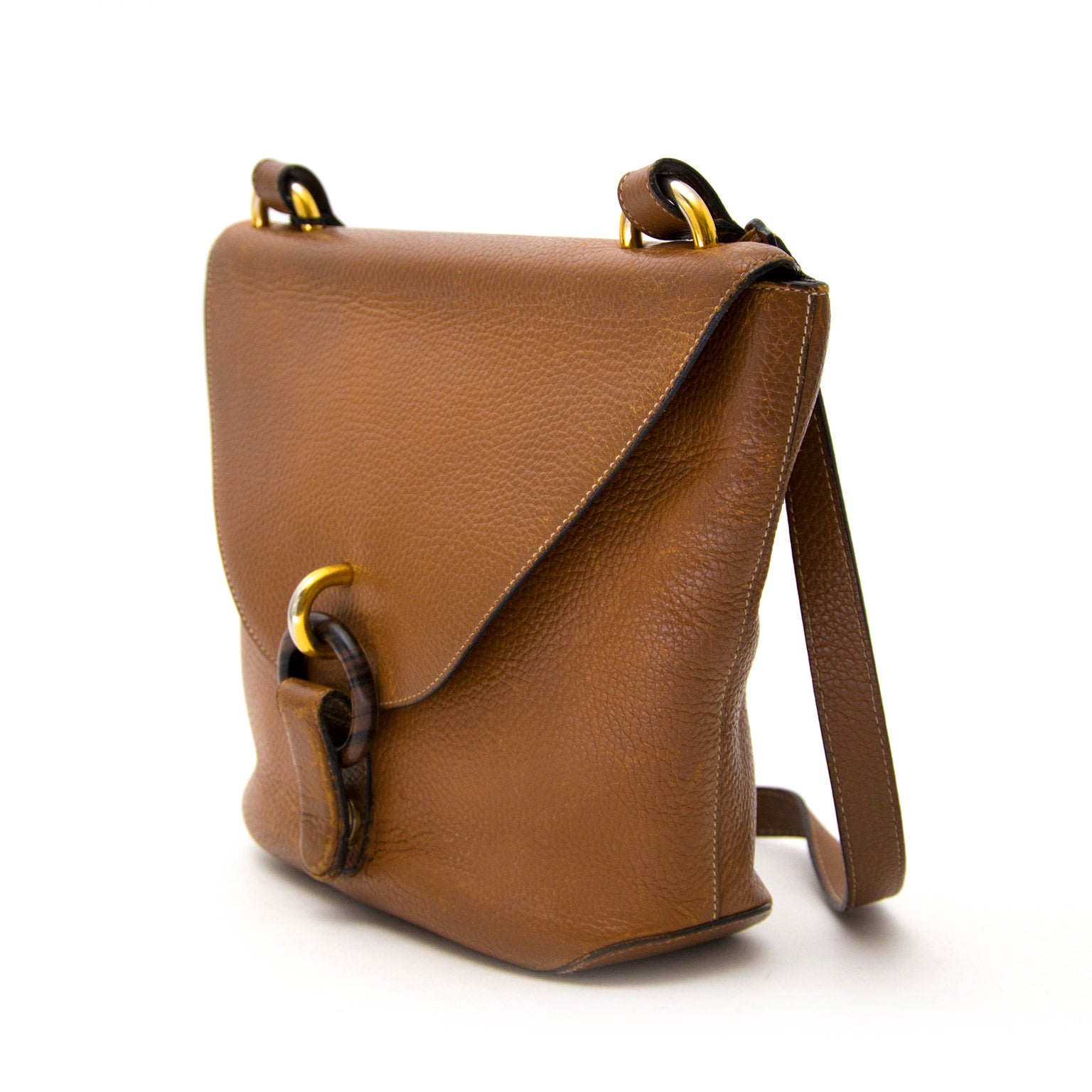Acheter en ligne delvaux brown shoulder bag chez labellov.com. Antwerp, Shopping