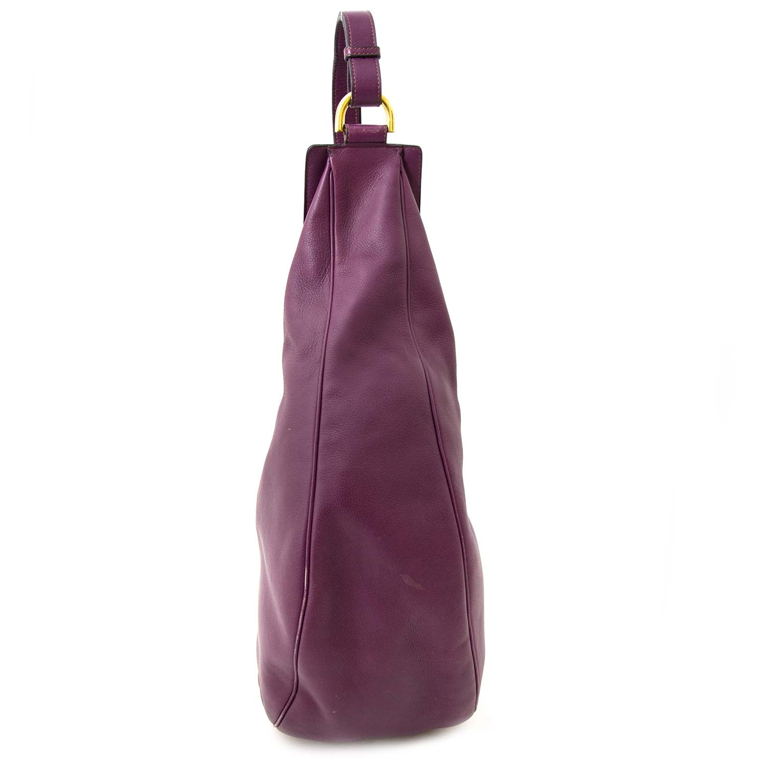 secondhand Delvaux Purple Acacia Bag for sale at labellov