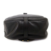 delvaux black lucifer backpack now for sale at labellov vintage fashion webshop belgium