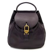 acheter en ligne pour le meilleur prix Delvaux Dark Purple Jumping Lucifer Backpack