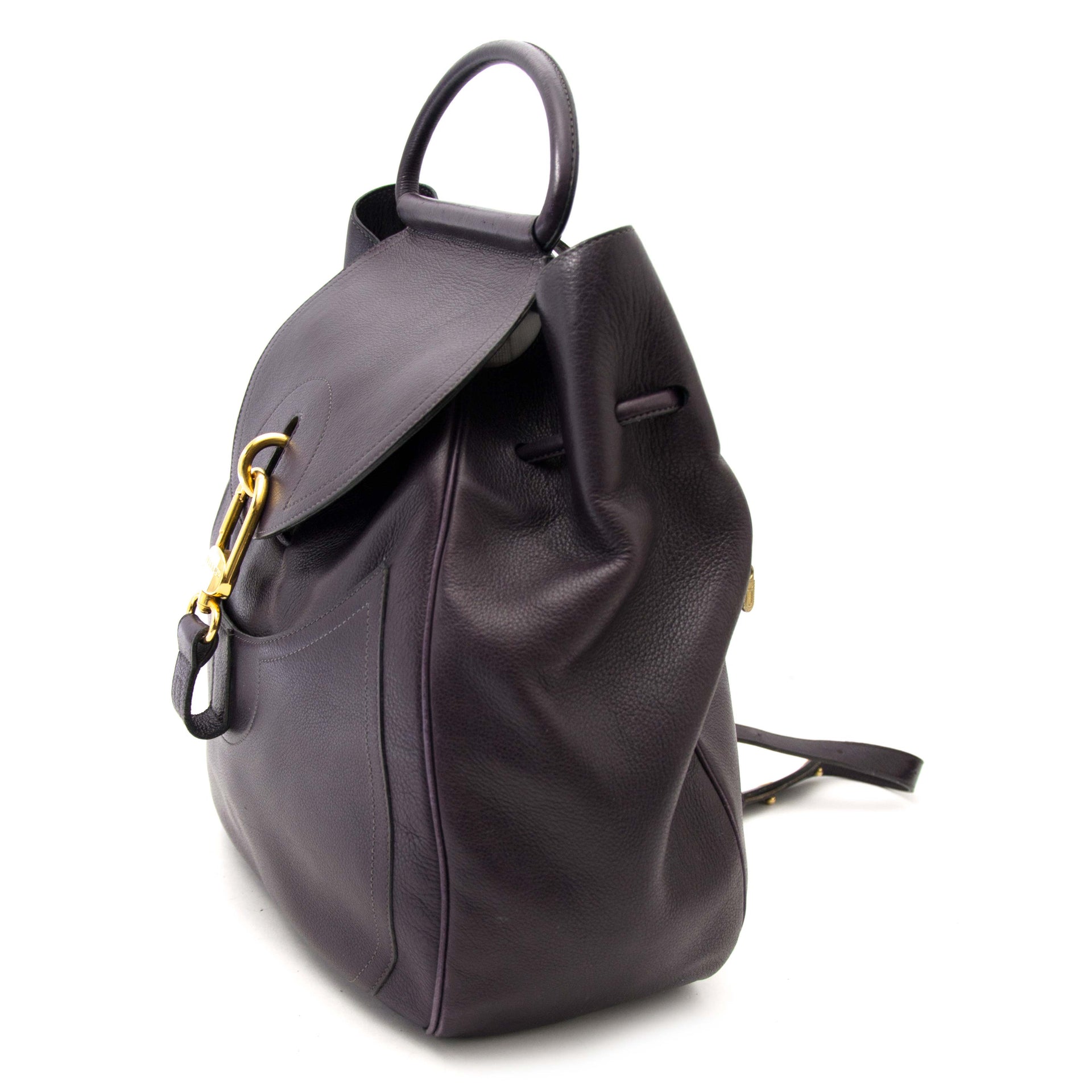shop online your secondhand Delvaux Dark Purple Jumping Lucifer Backpack