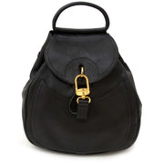 Delvaux Black Backpack Bag now online at labellov.com for the best price