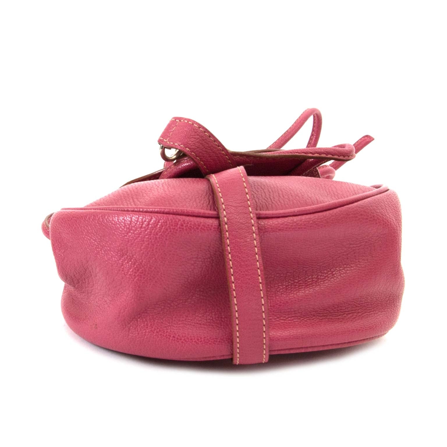 Delvaux Framboise Mini Cerceau Bag now for sale at labellov vintage fashion webshop belgium