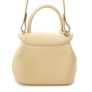 authentic Delvaux Creme Baltimore shoulderbag for sale at labellov
