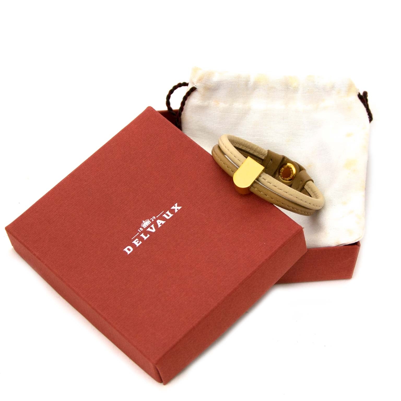 Delvaux Beige Bracelet D