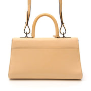 Koop 100% authentieke Delvaux Beige Brillant East West Bag aan de beste prijs online