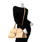 Koop uw Delvaux Beige Brillant East West aan de beste prijs online bij Labellov
