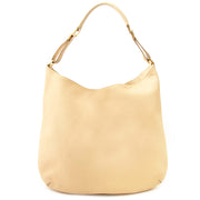 secondhand Delvaux Beige Louise Shoulder Bag for sale at labellov