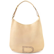 koop Delvaux Beige Louise Shoulder Bag bij labellov voor de beste prijs