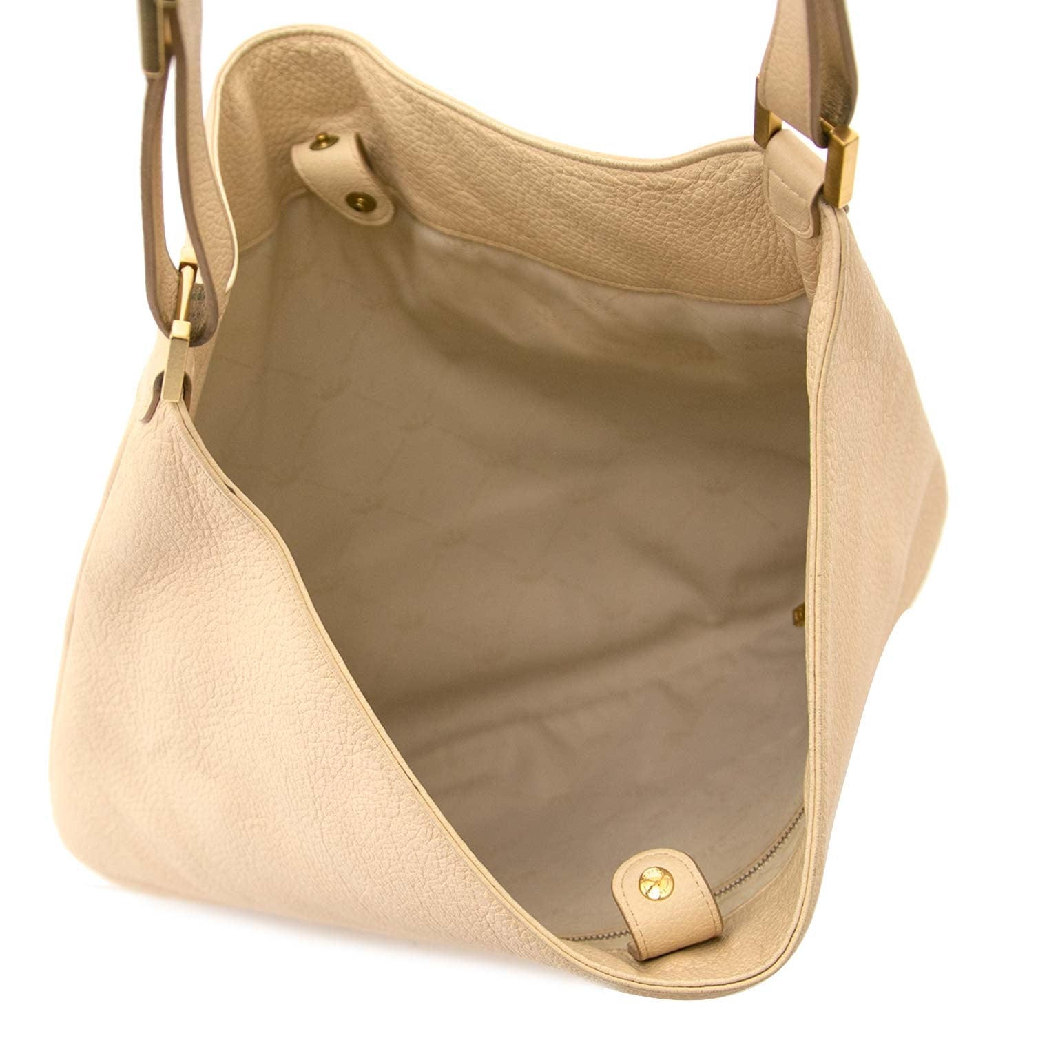 buy Delvaux Beige Louise Shoulder Bag at labellov for the best price