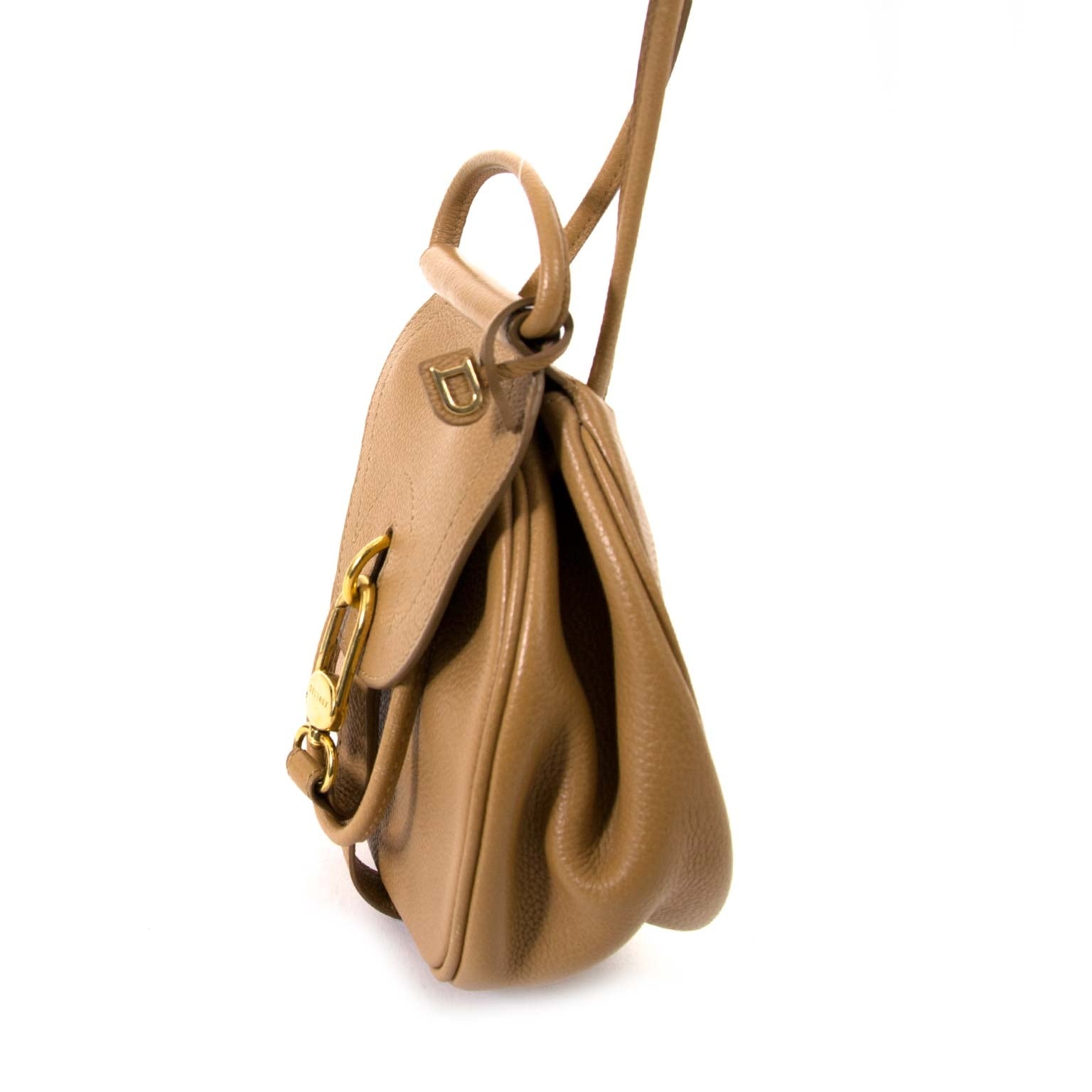buy Delvaux Beige Cerceau Backpack at labellov antwerp