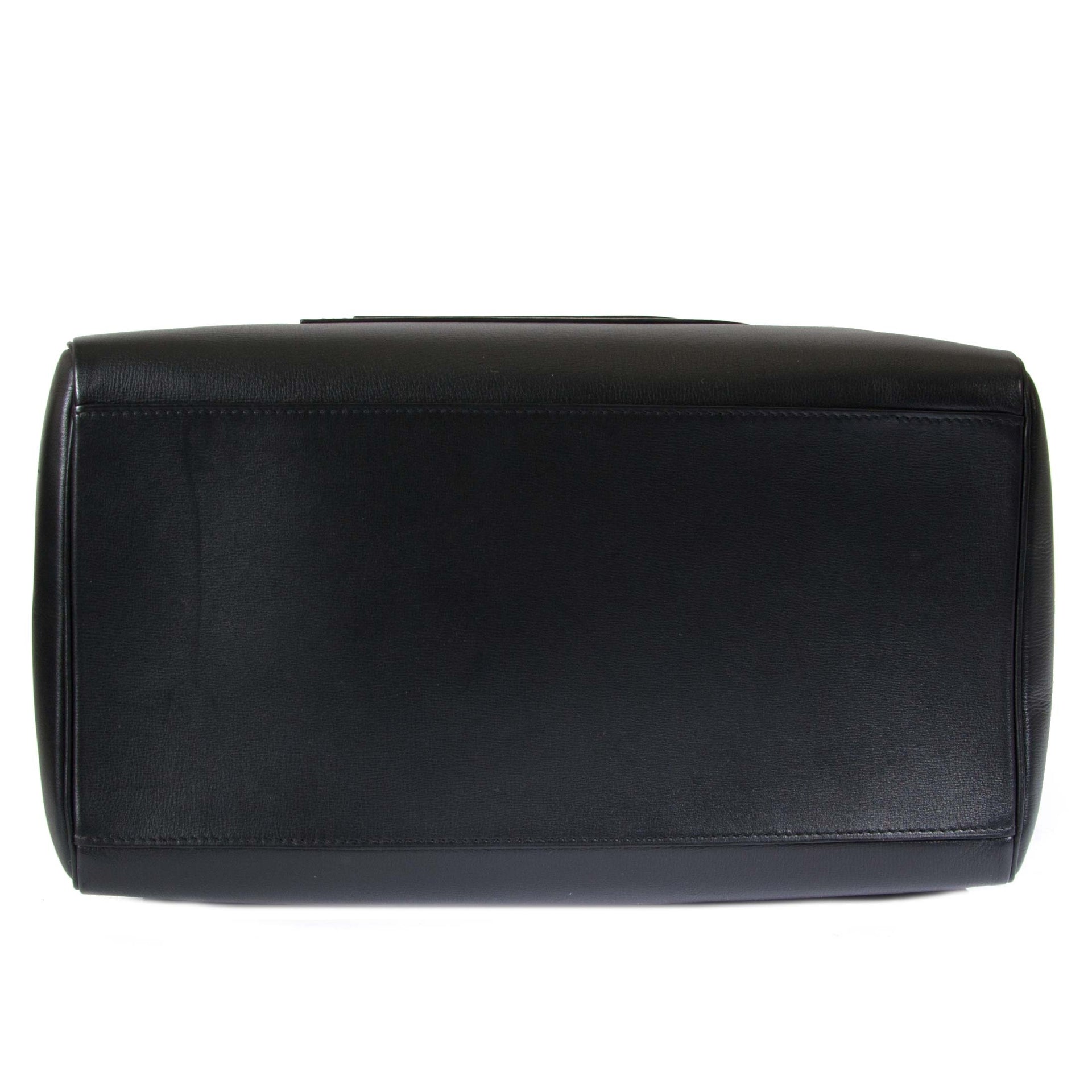 Delvaux Louise Boston Allure Black & White te koop bij Labellov tweedehands luxe in Antwerpen