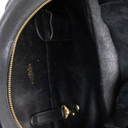 delvaux black leather backpack now for sale at labellov vintage fashion webshop belgium