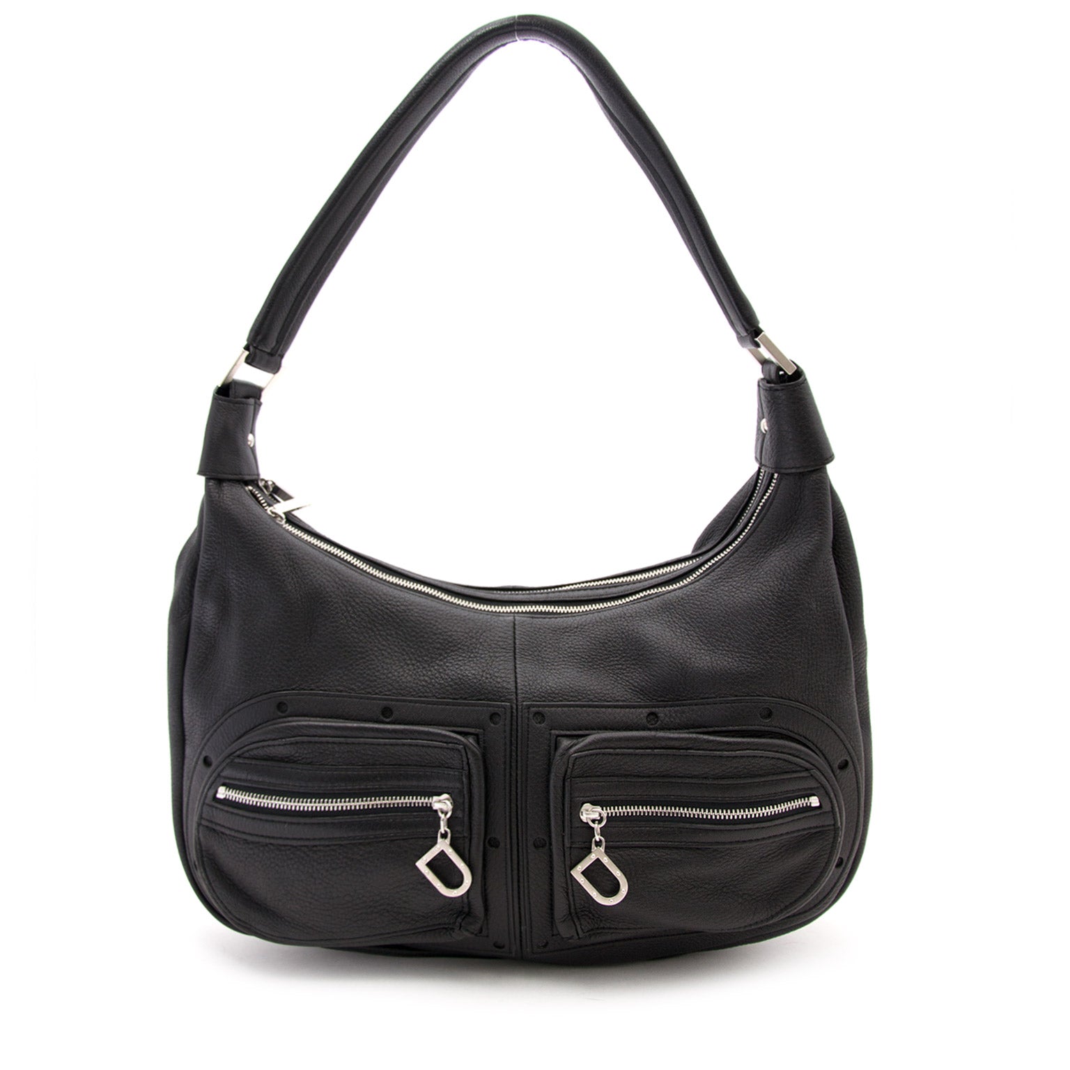 Delvaux Black shoulder bag now online at labellov.com for the best price
