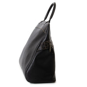 Deux de Delvaux Black 'Le Trente' Bag in vey good condition secondhand designer bags