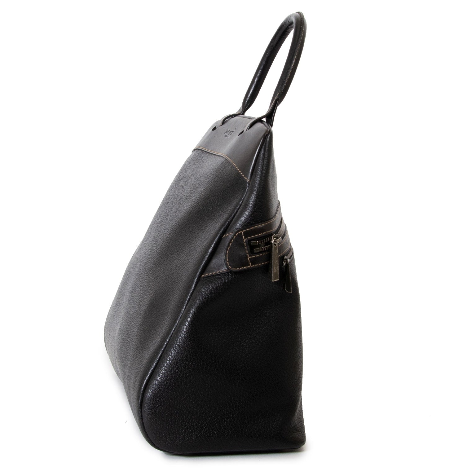 Deux de Delvaux Black 'Le Trente' Bag in vey good condition secondhand designer bags