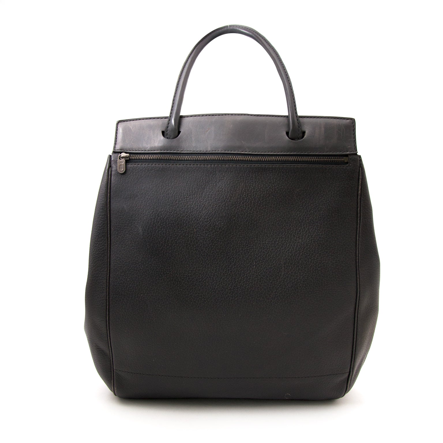 Shop Delvaux Black Baladin Bag safe and secure online at Labellov.com
