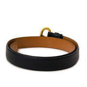 Delvaux Dark Blue Leather Belt for sale online at labellov. Koop en verkoop uw authentieke designer accessoires.