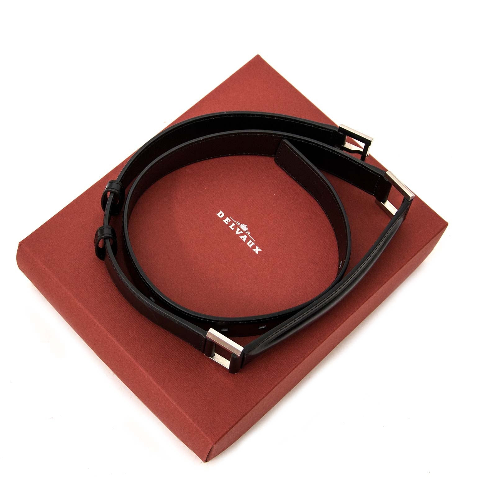 koop authentieke delvaux riem bij labellov vintage mode webshop belgië