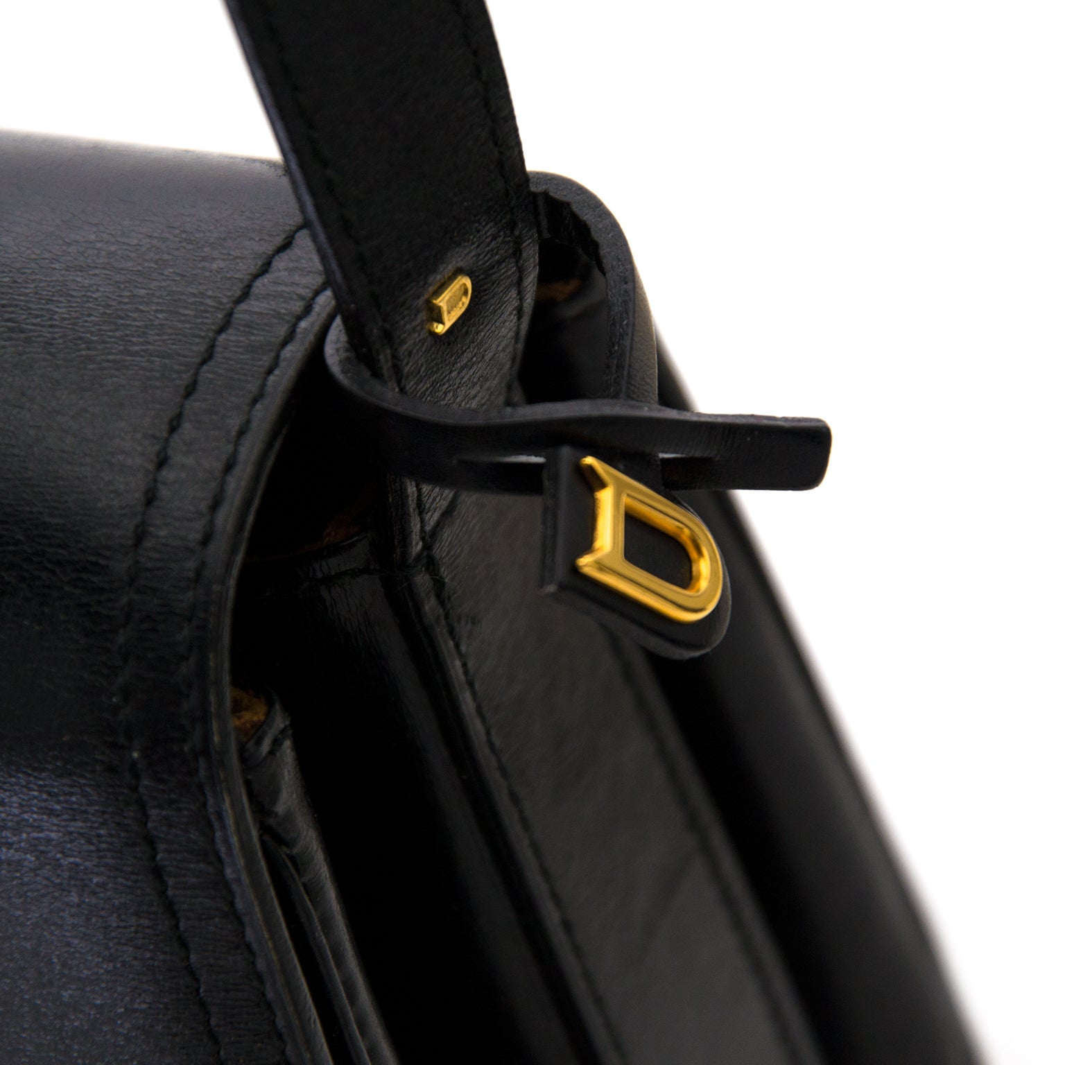 Delvaux Black Shoulder Bag