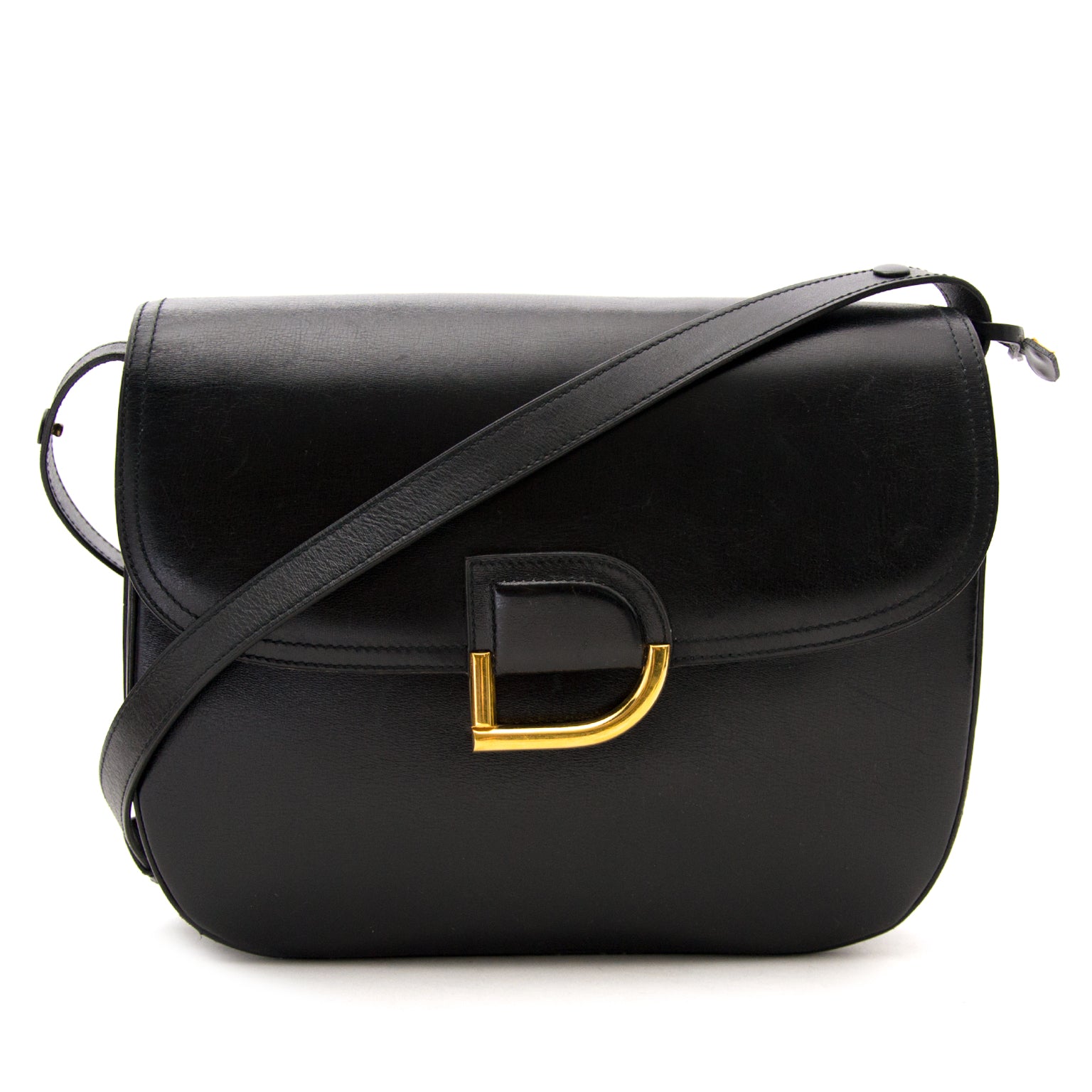 Delvaux Black Shoulder Bag