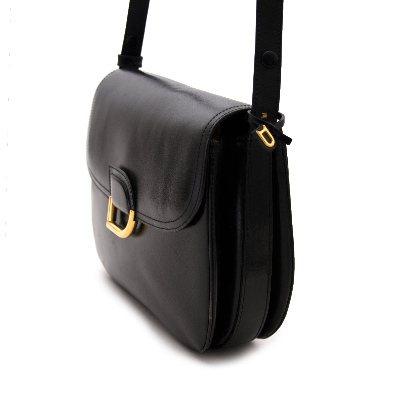 Delvaux Black Shoulder Bag
