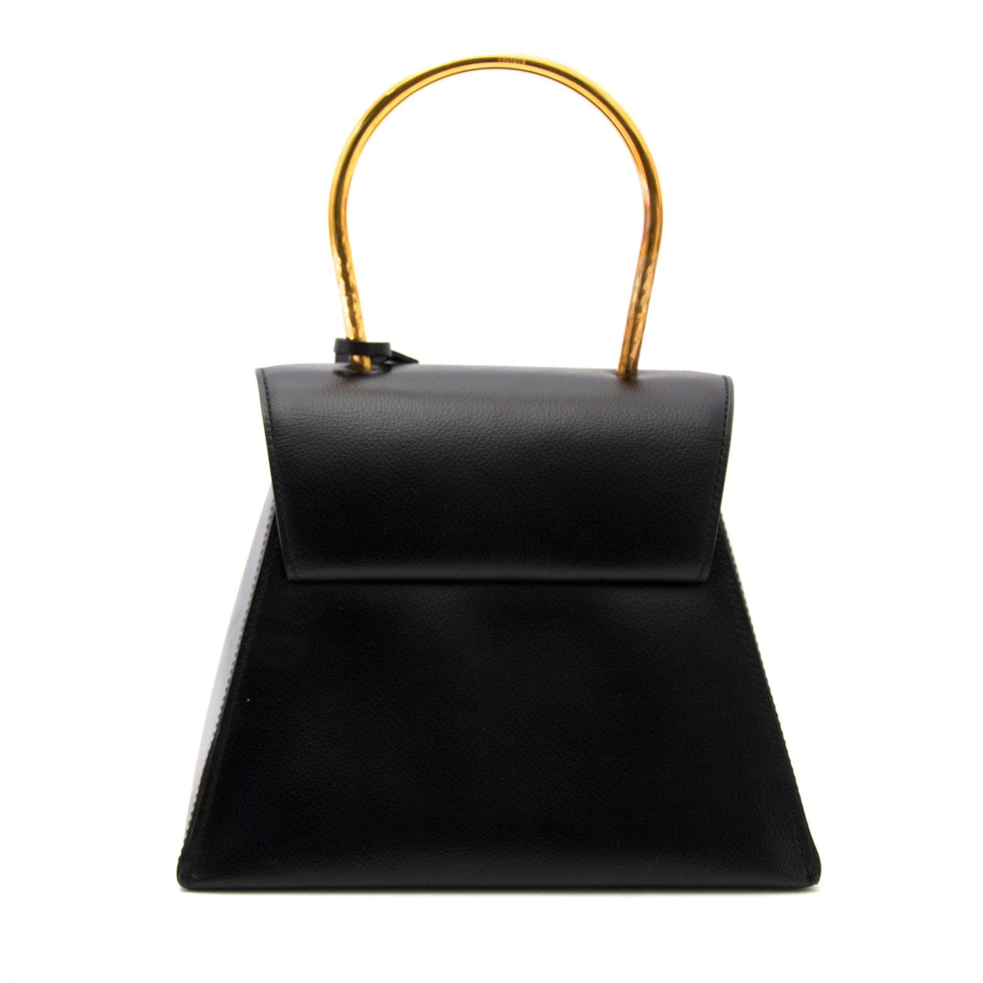 acheter en ligne Delvaux Triangle Top Handle Bag