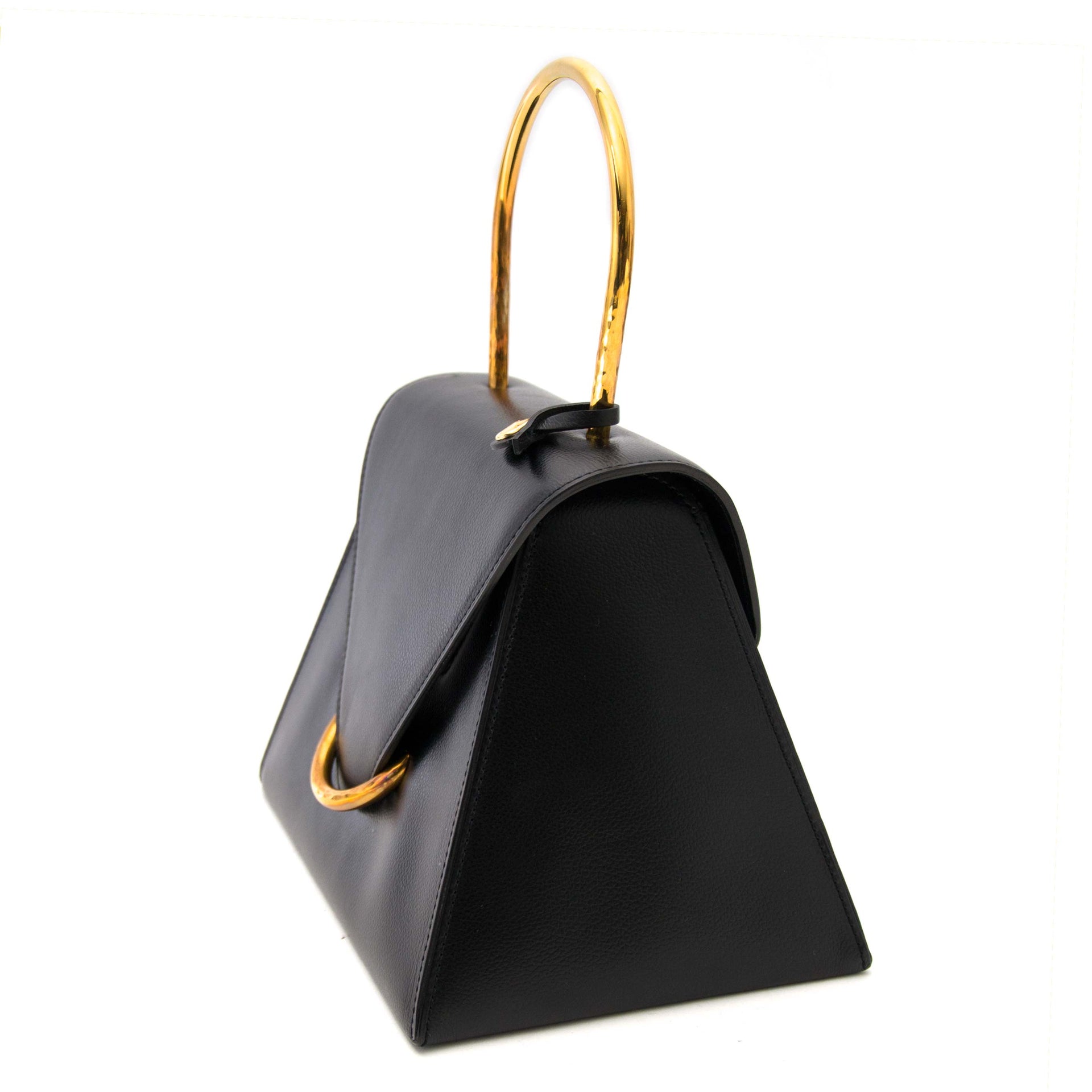 acheter en ligne seconde main Delvaux Triangle Top Handle Bag chez labellov.com