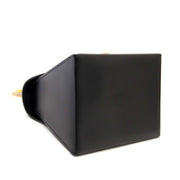 hard to find Delvaux Triangle Top Handle Bag