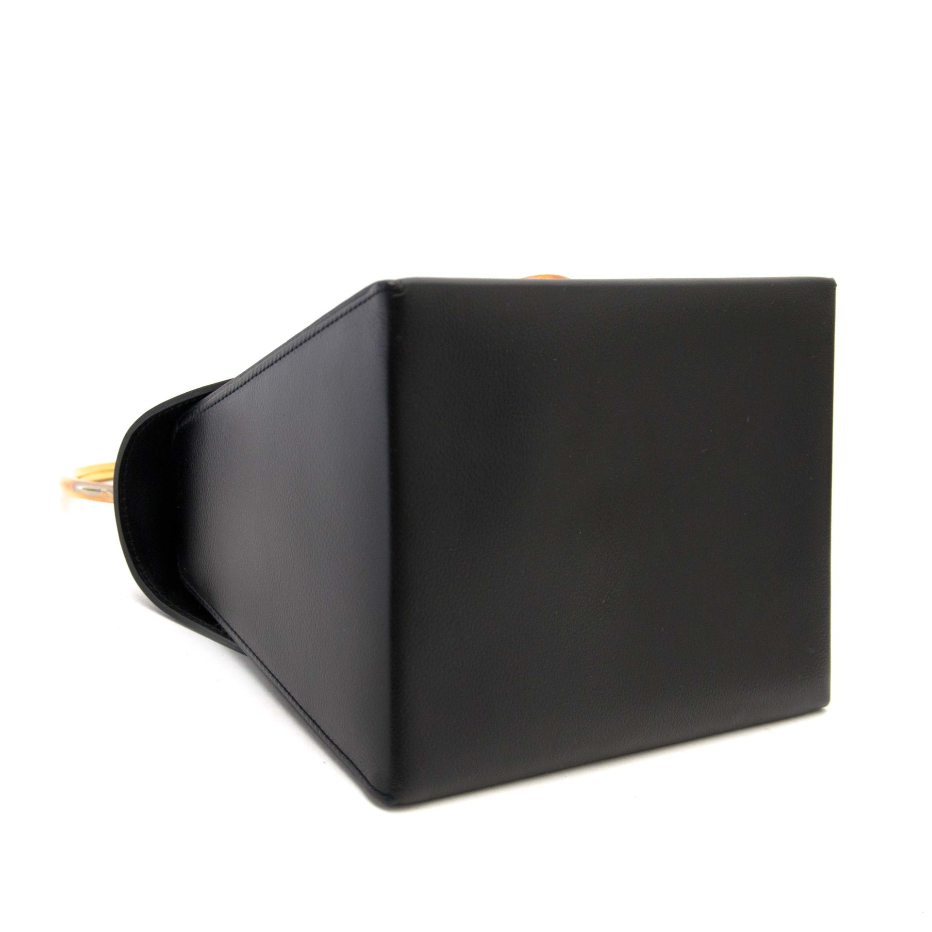 hard to find Delvaux Triangle Top Handle Bag