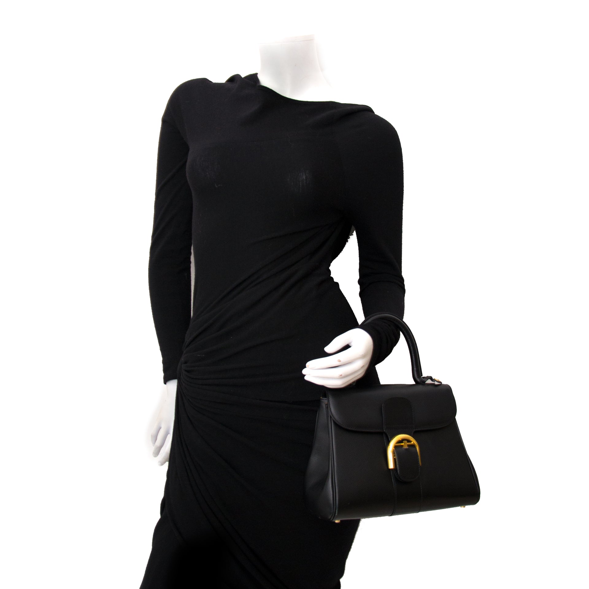shop online at the best price Delvaux Brillant Black Pm GHW
